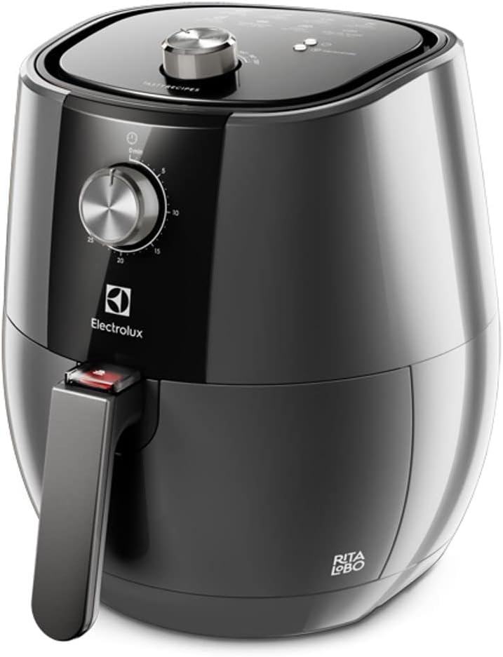 Air Fryer Electrolux EAF30 grafite, fritadeira elétrica sem óleo com cesto removível
