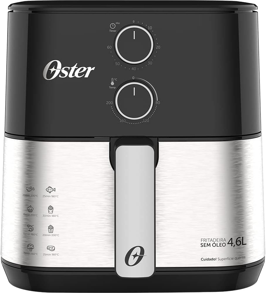 Air fryer Oster OFRT520 preta