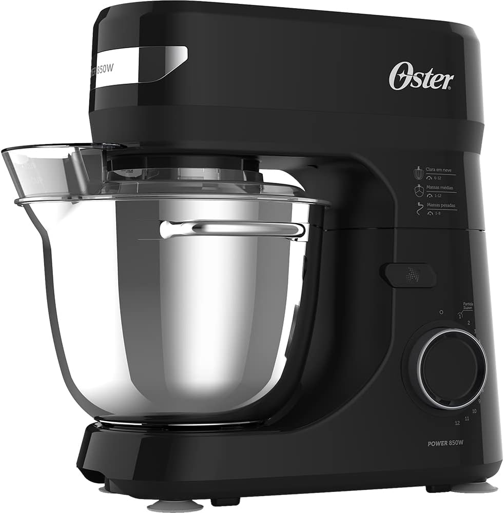 Batedeira Planetária Oster OBAT641 inox