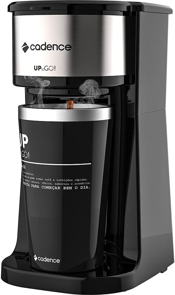Cafeteira Elétrica Cadence To Go com copo térmico