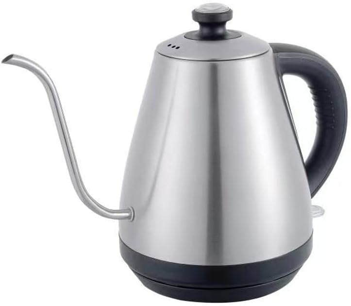 Chaleira elétrica Hamilton Beach pescoço de ganso em aço inox