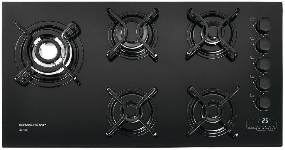 Cooktop Brastemp BDT85AE, 5 bocas