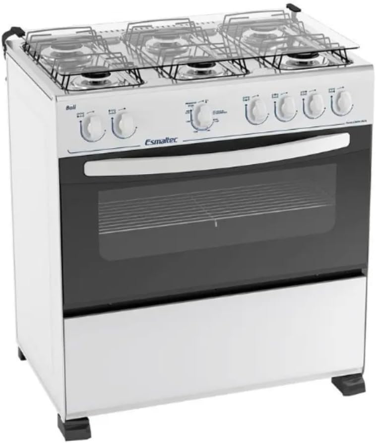 Fogão Esmaltec Bali 6 Bocas Branco