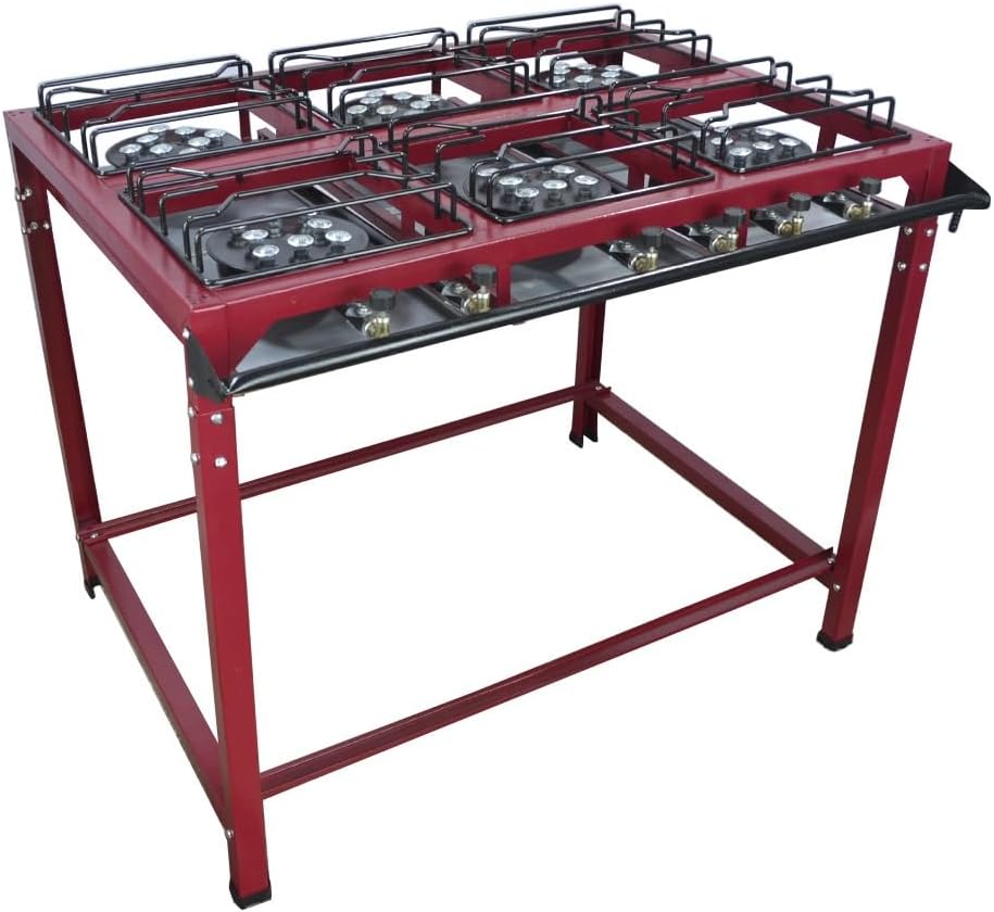 Fogão Industrial Roa Alta Pressão 6 Bocas