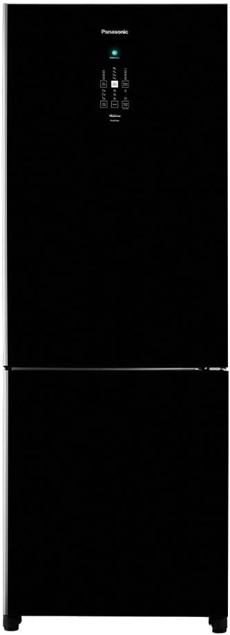 Geladeira Frost Free Panasonic 480L NR‐BB71GVFB black glass