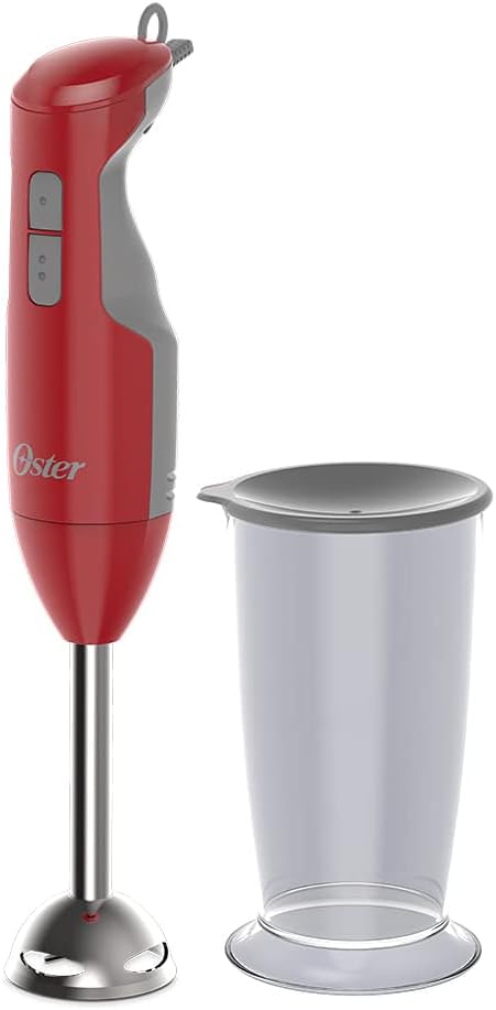 Mixer Oster Versátil vermelho com função turbo