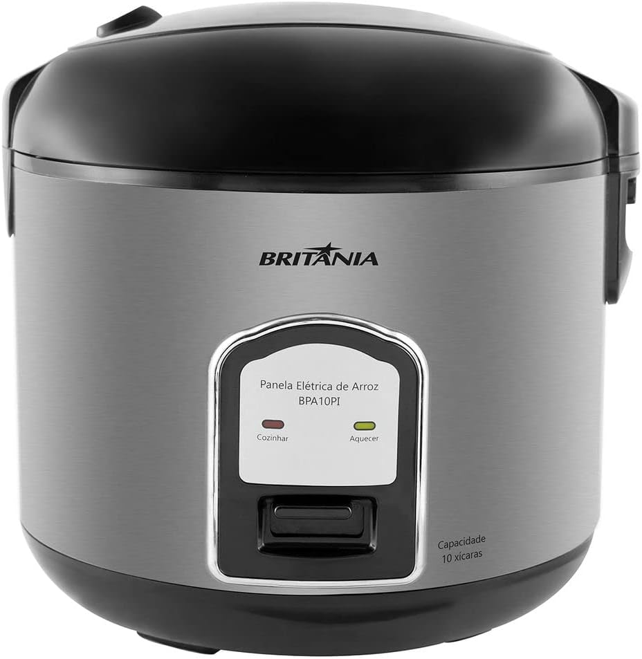 Panela de arroz elétrica Britânia BPA10PI com grande capacidade