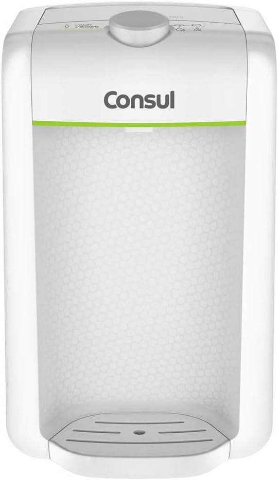 Purificador Consul CPC31AB branco sobre bancada