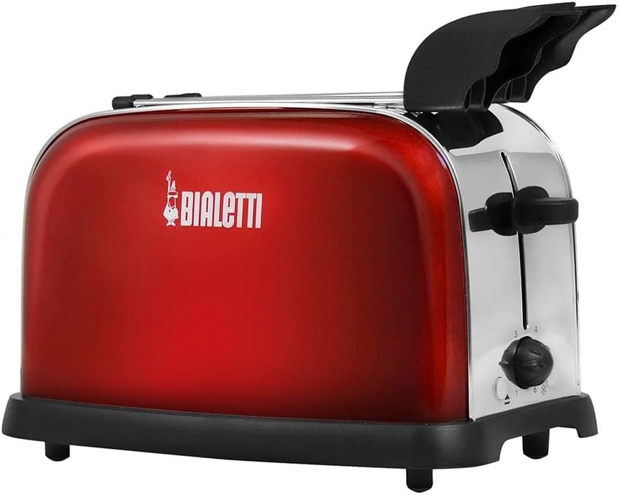 Torradeira Smart Tramontina em acabamento vermelho